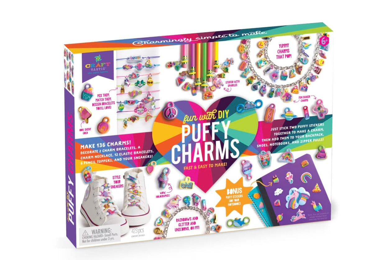 PLAY MONSTER Craft-tastic Fun With Diy Puffy Charms