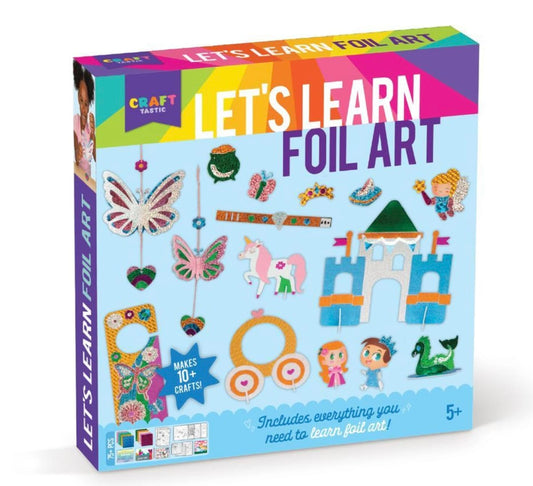 PLAY MONSTER Craft-tastic Let's Learn Foil Art