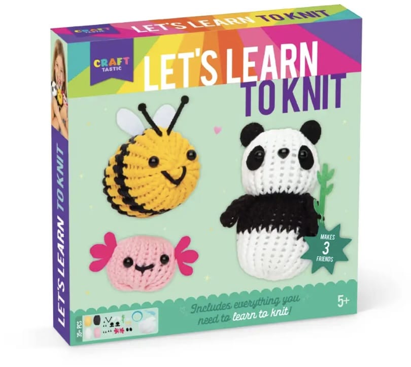 PLAY MONSTER Craft-tastic Let's Learn To Knit