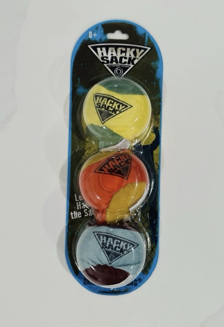 PLAY MONSTER New 2026 Hacky Sack Retro 3pk