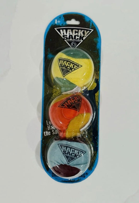 PLAY MONSTER New 2026 Hacky Sack Retro 3pk