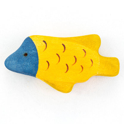 PoppyBabyCo Wooden Fish figurines toys- 11 pieces