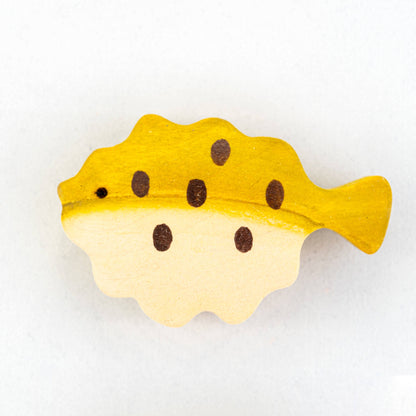 PoppyBabyCo Wooden Fish figurines toys- 11 pieces