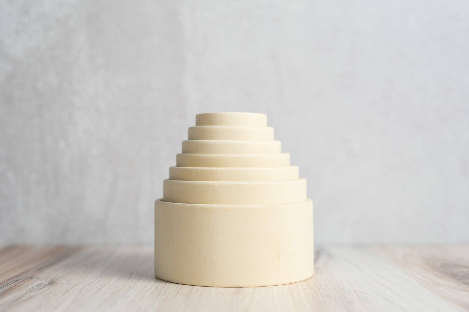 PoppyBabyCo Wooden Nesting Bowls