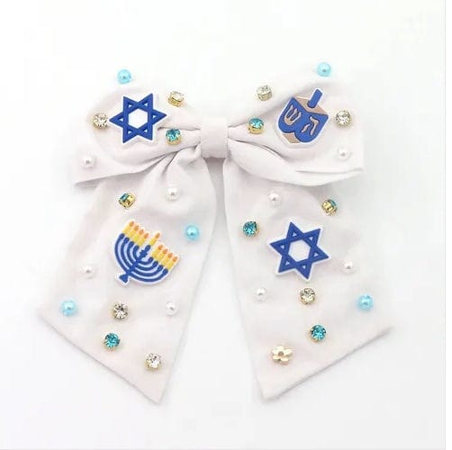 Poppyland Poppyland Happy Hanukkah Bow