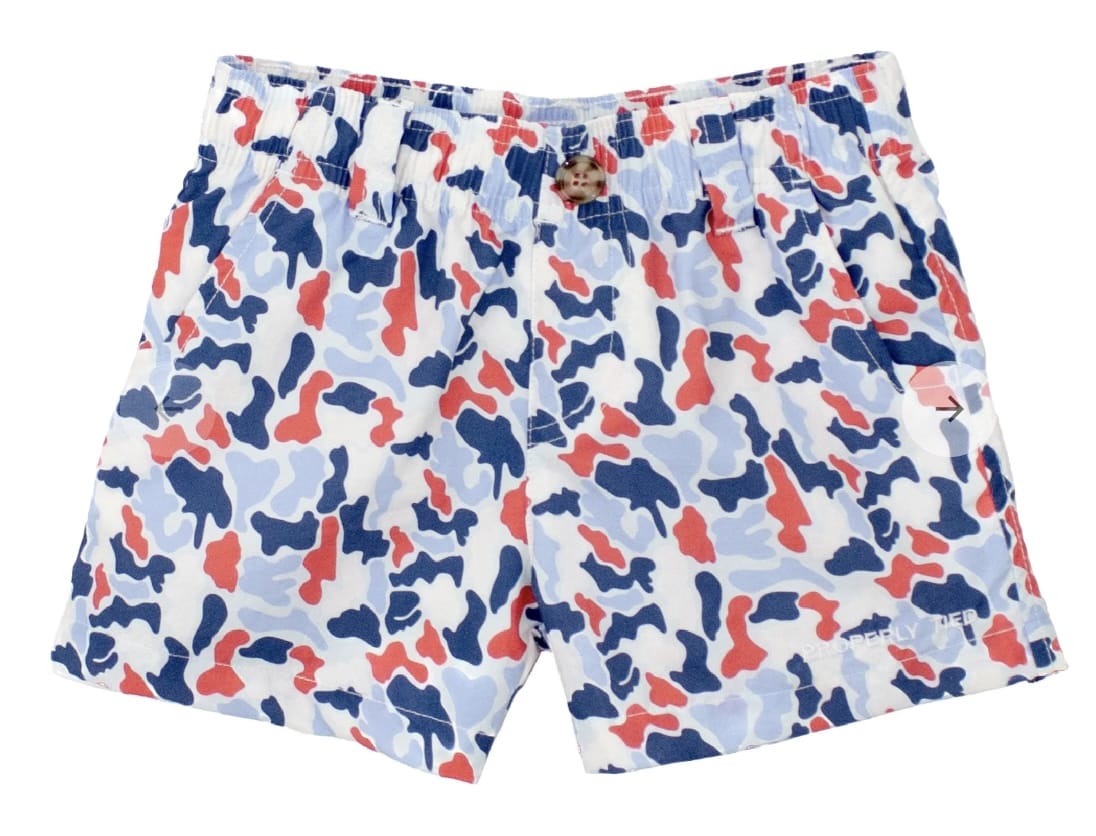 PROPERLY TIED Mallard Short Americana Camo
