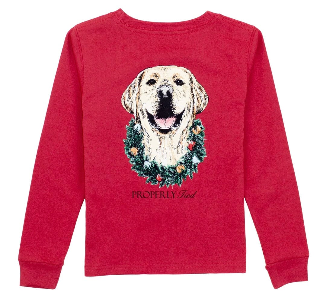 Properly Tied Baby Deck The Paws LS Cabernet