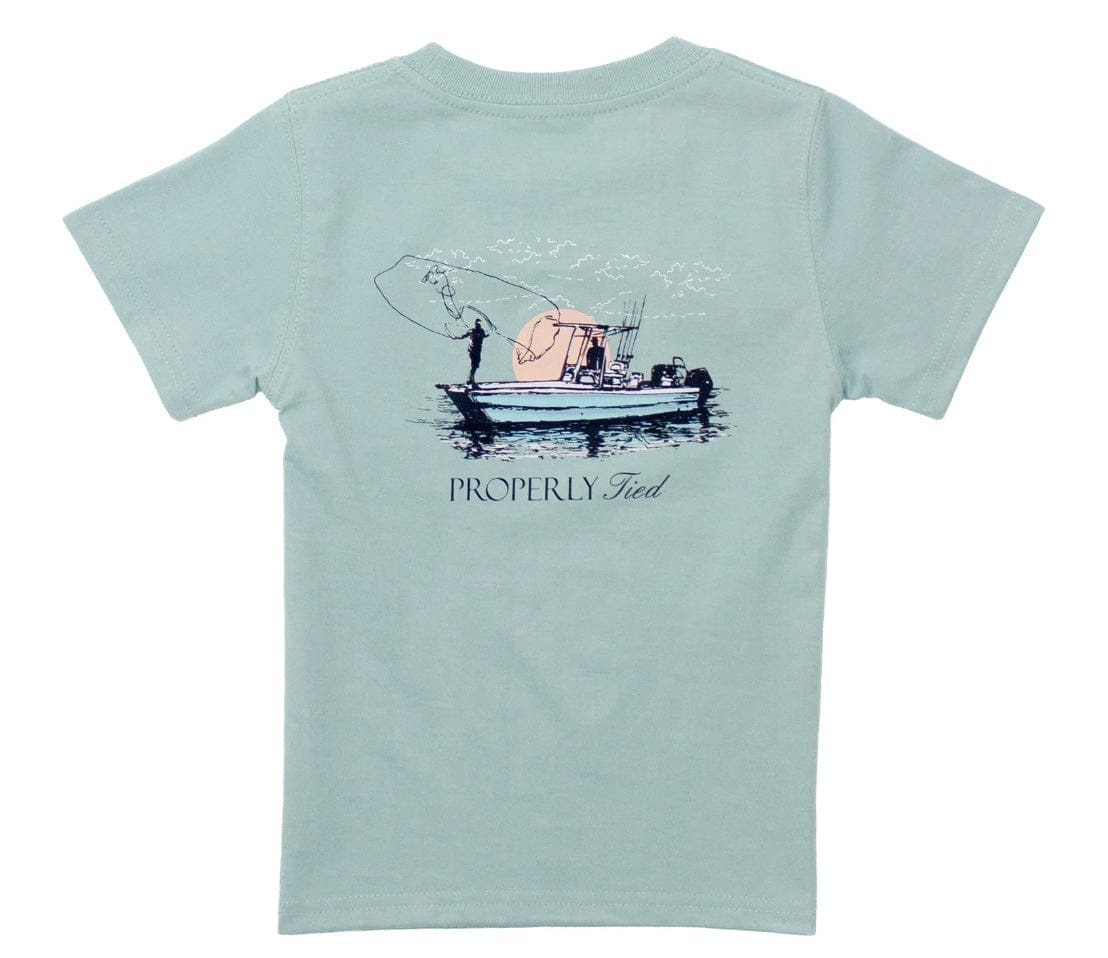 PROPERLY TIED Boys Boys Cast Tshirt