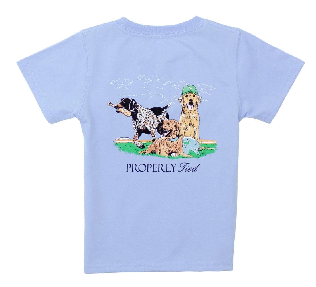 PROPERLY TIED Properly Tied Boys Diamond Dogs Tshirt