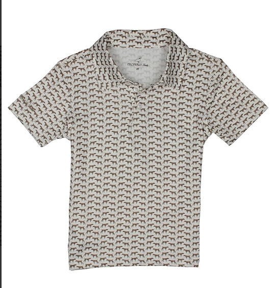 PROPERLY TIED Properly Tied Boys Inlet Polo Antler