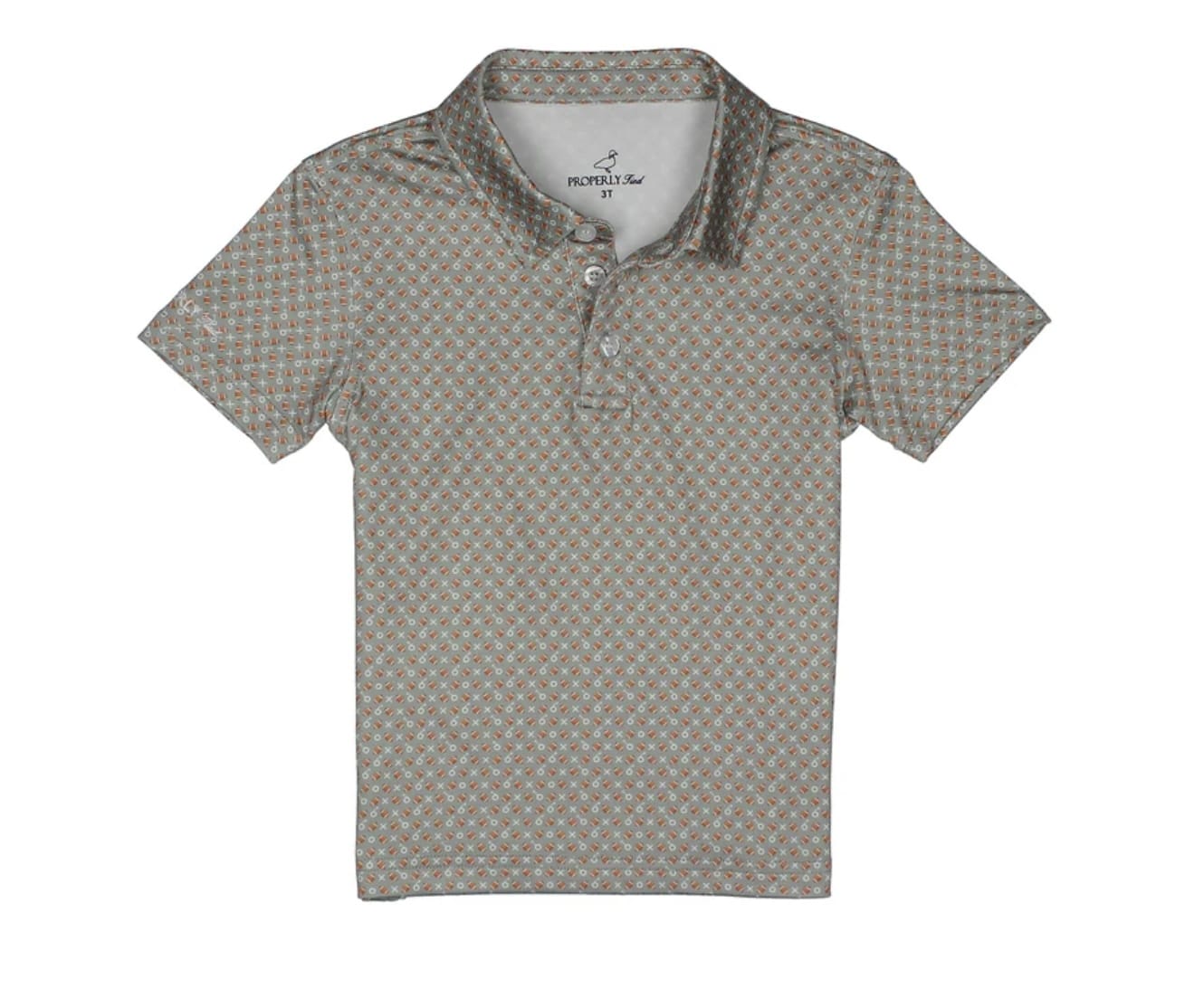 PROPERLY TIED Properly Tied  Touchdown polo