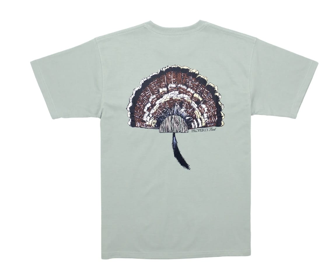 PROPERLY TIED Properly Tied Turkey Mount Chrome Grey