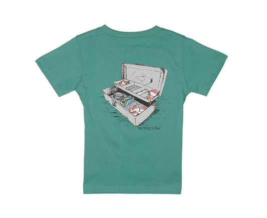 PROPERLY TIED Tackle Box Teal
