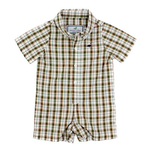 Properly Tied Baby Seasonal Shortall Olive Grove