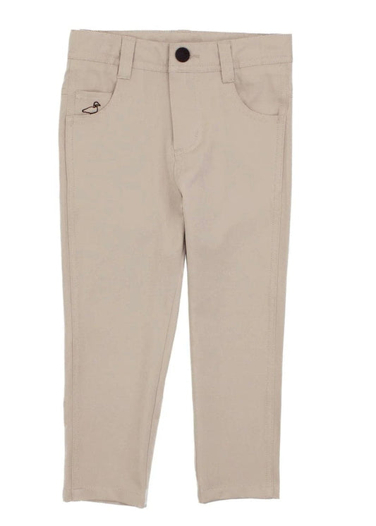 Properly Tied Boys Fairway Performance Pant Khaki