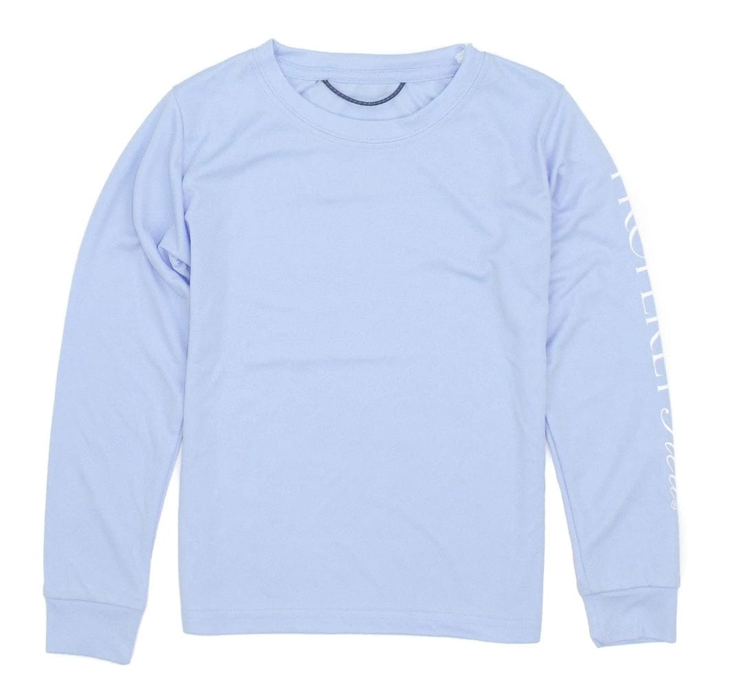 Properly Tied 2T / Light Blue Boys Tidal Rashguard