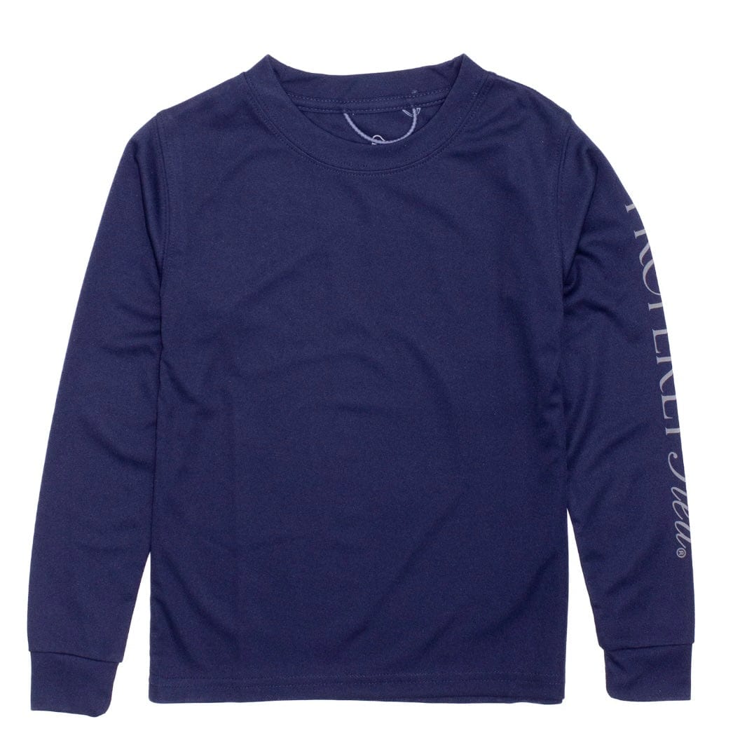 Properly Tied 2T / Navy Boys Tidal Rashguard