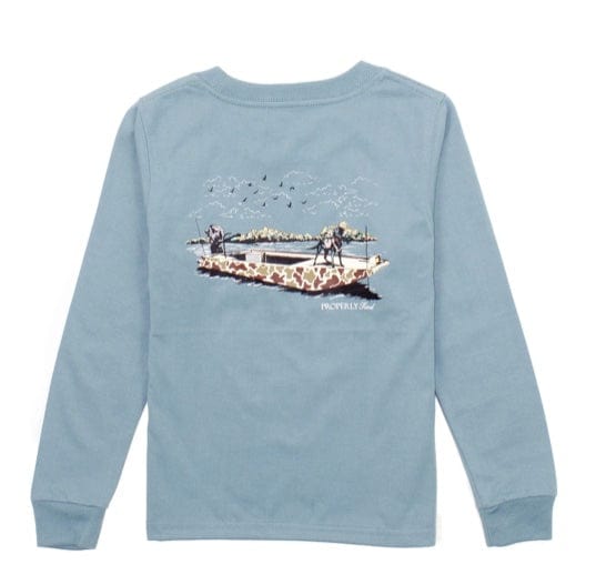 properly tied Properly Tied Boat Ride L/S T-shirt