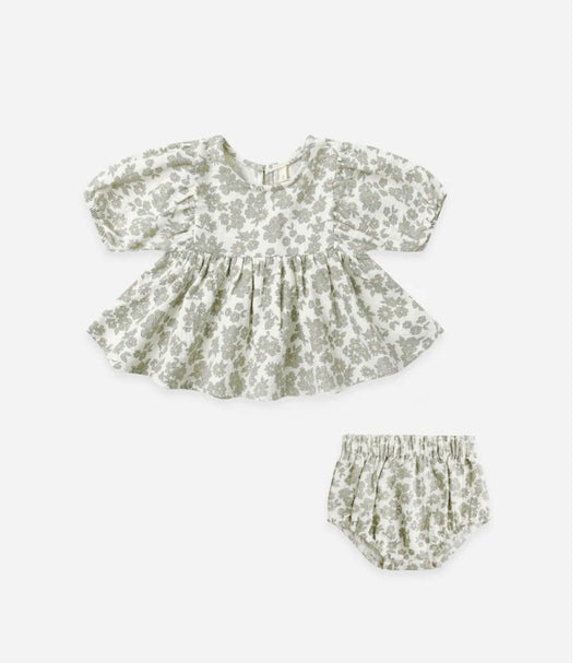Quincy Mae Quincy Mae Francy Set Green Floral