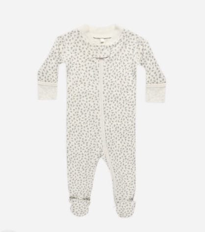 Quincy Mae QUINCY MAE ZIP SLEEPER FOOTIE SCATTER