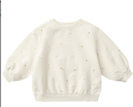 Quincy Mae SWEATSHIRT SHOOTING STARS