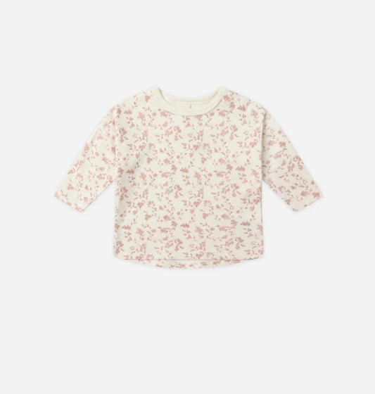 Quincy Mae Quincy Mae  Long Sleeve Tee French Garden
