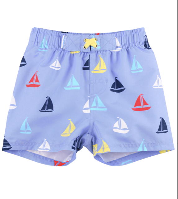 Ruffle Butts Rugged  Butts Boys Swim Trunks