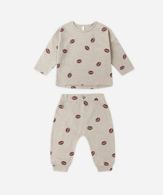 Ryle & Cru Tee & Pant set Football
