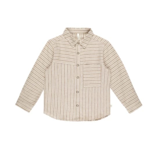 Ryle & Cru Rylee & Cru WALKER SHIRT SADDLE PINSTRIPE