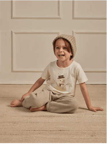 Rylee & Cru AW23 BASIC TEE  SNOWMAN