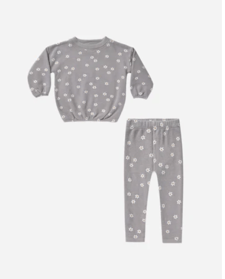 Rylee & Cru AW23 Rylee & Cru AW23 spongey knit set daisy