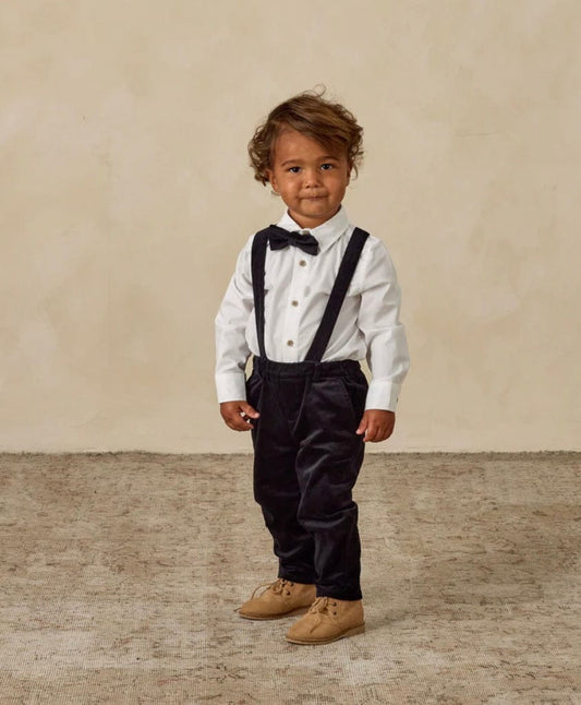 Rylee & Cru SUSPENDER PANT BLACK