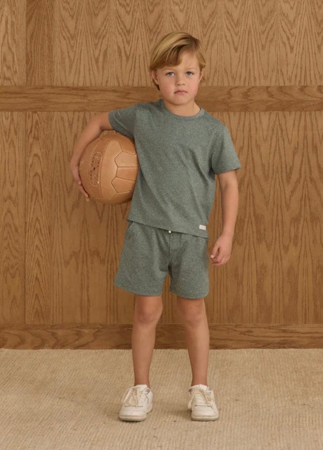 Rylee & Cru OCEANSIDE TECH SHORT  HEATHERED GREEN