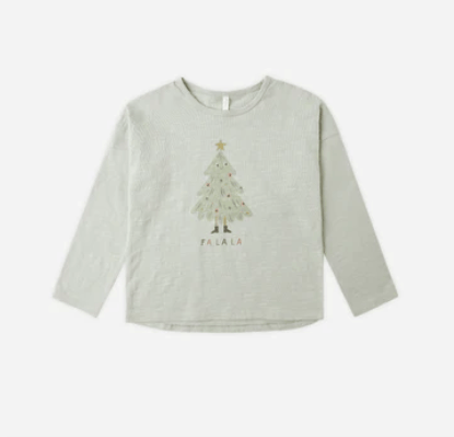 Rylee & Cru Rylee + Cru  Long Sleeve Tee Christmas Tree