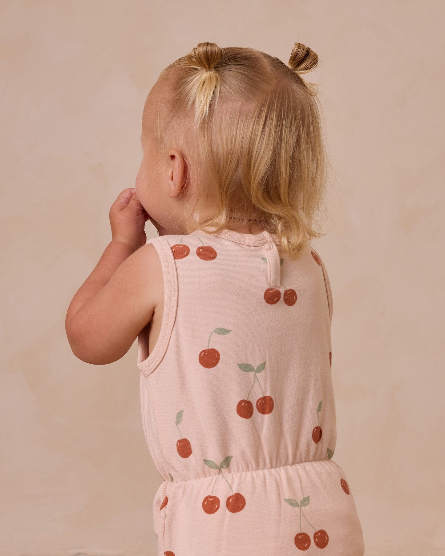 Rylee & Cru CINCH PLAYSUIT CHERRIES