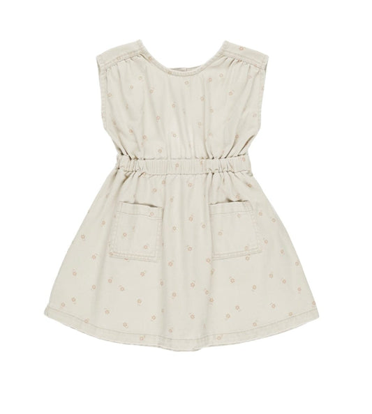 Rylee & Cru DENIM MINI DRESS DITSY