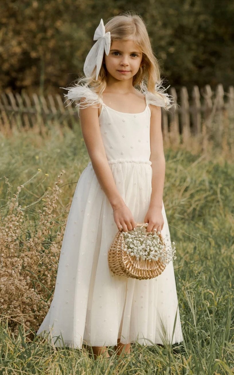 Rylee & Cru POPPY DRESS  IVORY