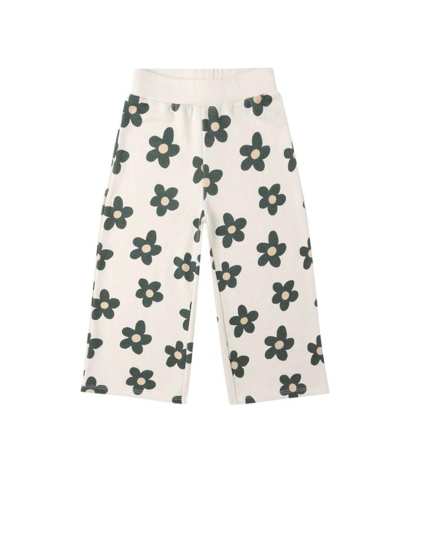 Rylee & Cru WIDE LEG SWEATPANT DAISY
