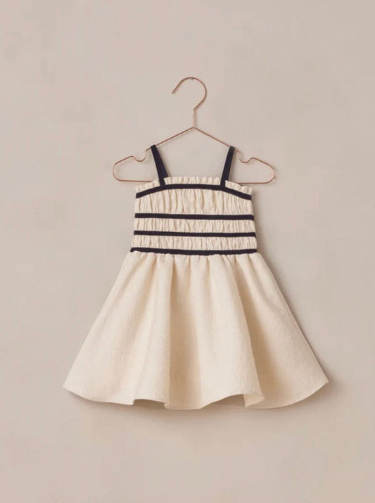 Rylee & Cru ANNABELLE DRESS METALLIC IVORY