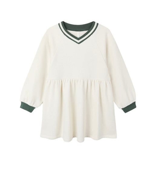 Raglan Sweatshirt Dress | Natural 4-5Y Raglan Sweatshirt Dress | Natural 4-5Y