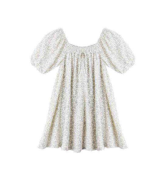 Rylee & Cru SABRINA MINI DRESS BLUE VINES