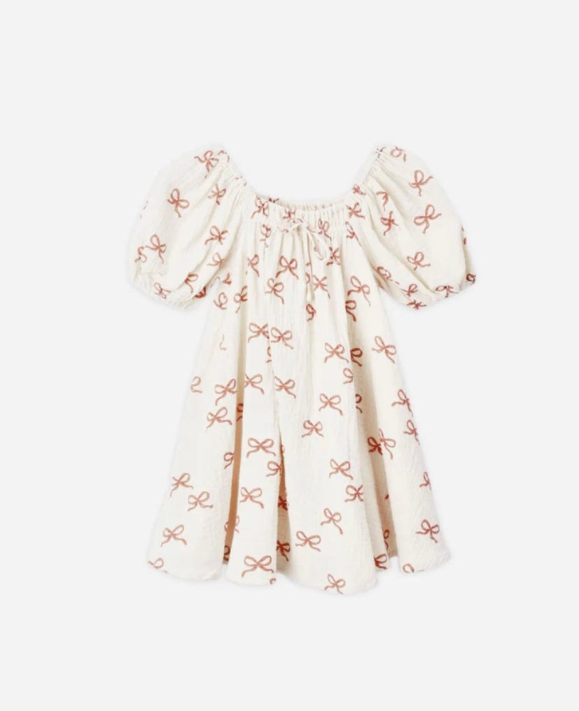 Rylee & Cru Sabrina Mini Dress Ruby Bows