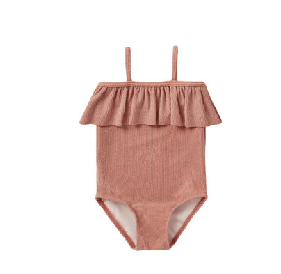 Rylee & Cru RUFFLE ONE-PIECE LIPSTICK