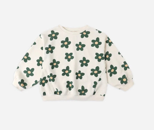 Rylee & Cru OVERSIZED SWEATSHIRT  DAISY