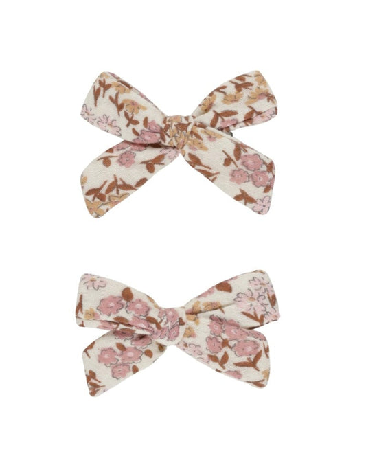 Rylee & Cru BOWS, SET OF 2  WILDFLOWER