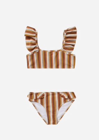 Rylee & Cru Hanalei Bikini Multi-Stripe