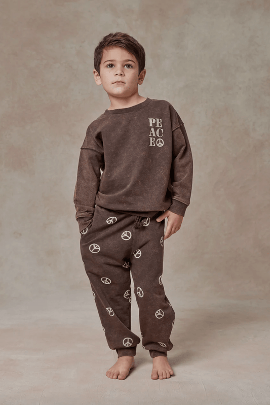 Rylee + Cru Inc. Jogger Sweatpants Peace