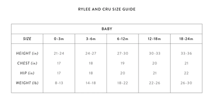 Rylee + Cru Inc. Shorty One-Piece Grey Stripe