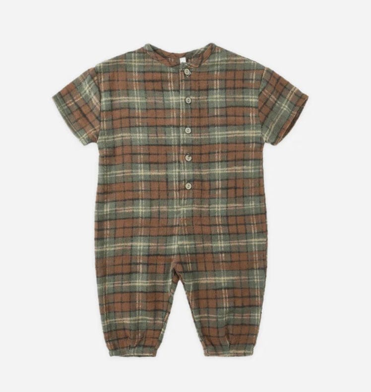 Rylee & Cru HAYES JUMPSUIT HOLIDAY PLAID