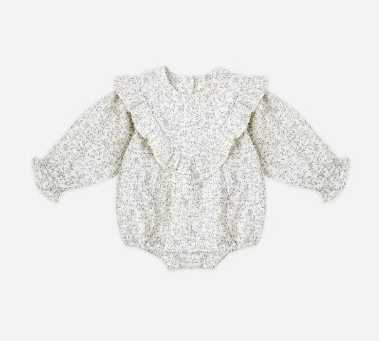 Rylee & Cru WINNIE ROMPER BLUE VINES